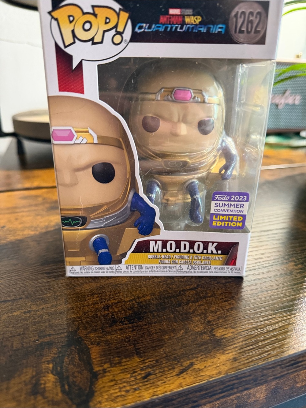 Funko Gold, Blue & Pink M.O.D.O.K. Pop! Vinyl Figure